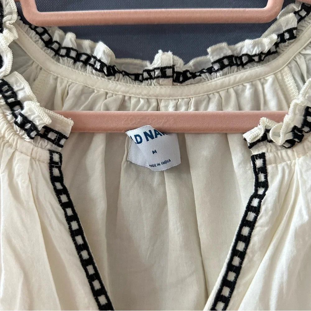 Old Navy Embroidered Mini Swing Dress Sz M NWT - Picture 4 of 8